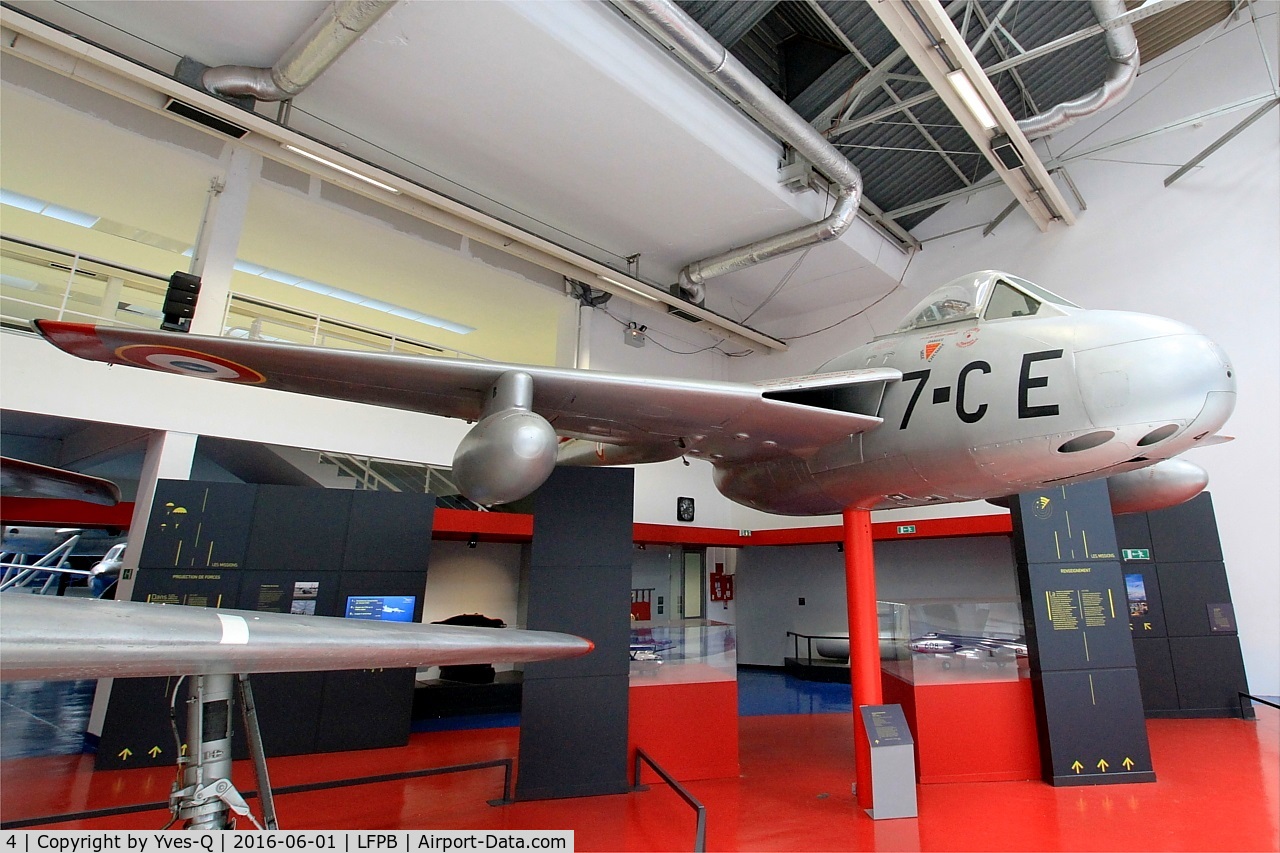 4, Sud-Est SE-535 Mistral C/N 4, Sud-Est SE-535 Mistral, Exibited at Air & Space Museum Paris-Le Bourget (LFPB)