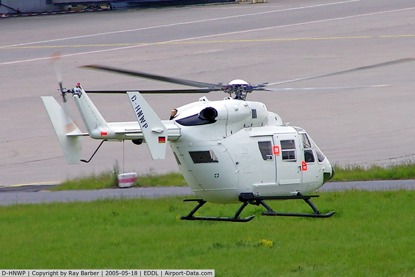 D-HNWP, Eurocopter-Kawasaki BK-117C-1 C/N 7553, MBB/Kawasaki BK-117C-1 [7553] (Polizei) Dusseldorf~D 18/05/2005