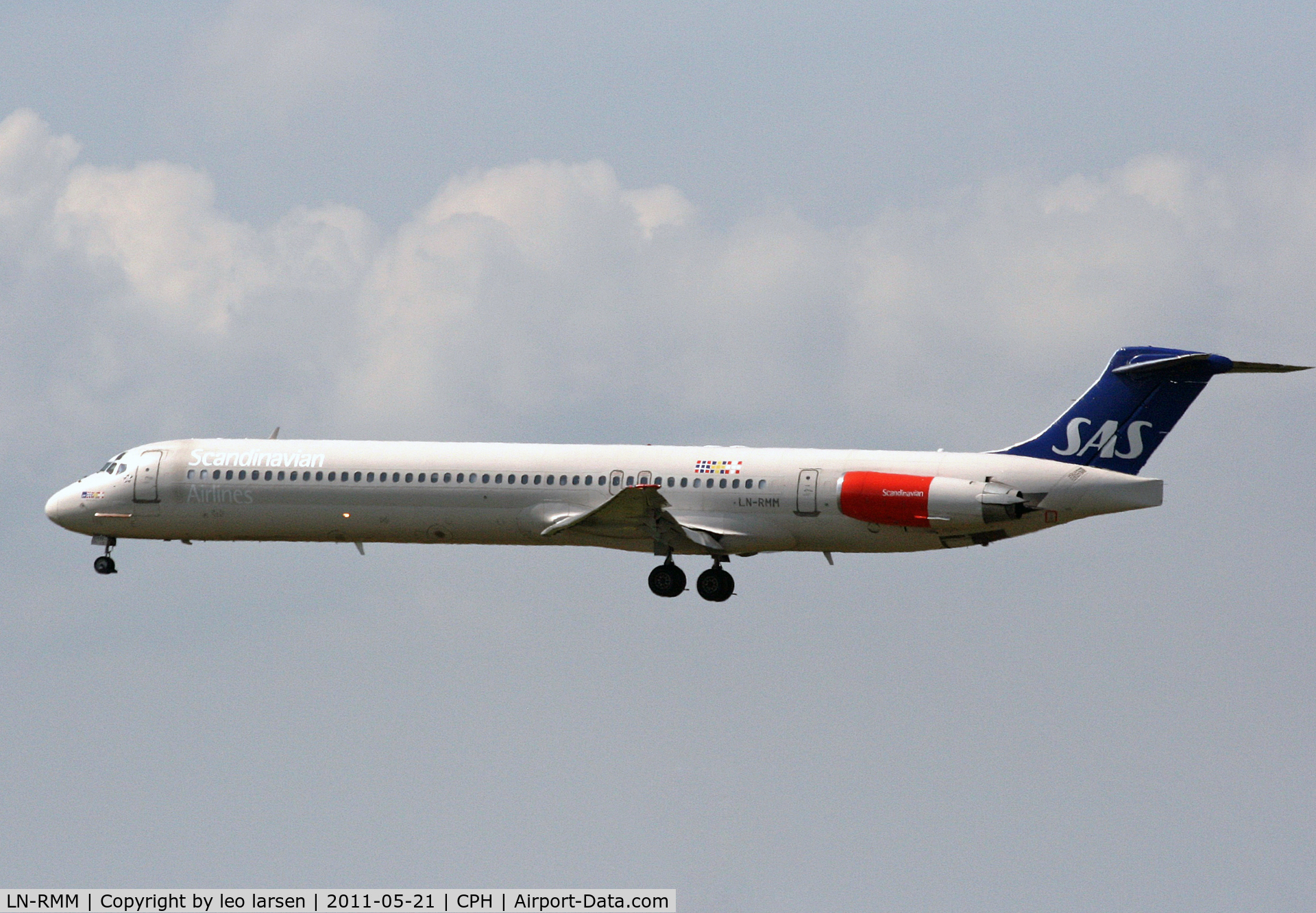 LN-RMM, 1991 McDonnell Douglas MD-81 (DC-9-81) C/N 53005, Copenhagen 21.5.11