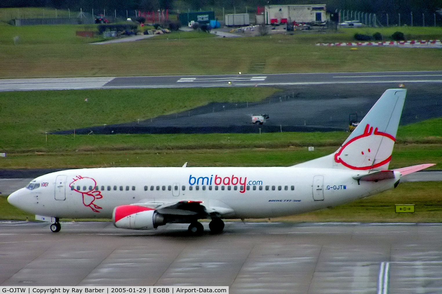 G-OJTW, 1997 Boeing 737-36N C/N 28558, Boeing 737-36N [28558] (bmiBaby) Birmingham Int'l~G 29/01/2005