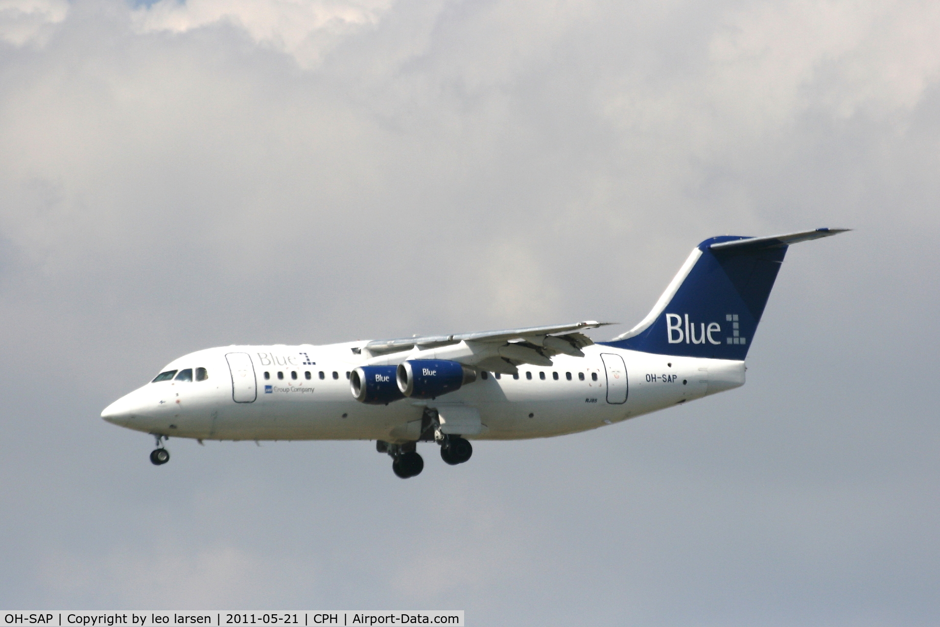 OH-SAP, 2002 British Aerospace Avro 146-RJ85 C/N E.2394, Copenhagen 21.5.11