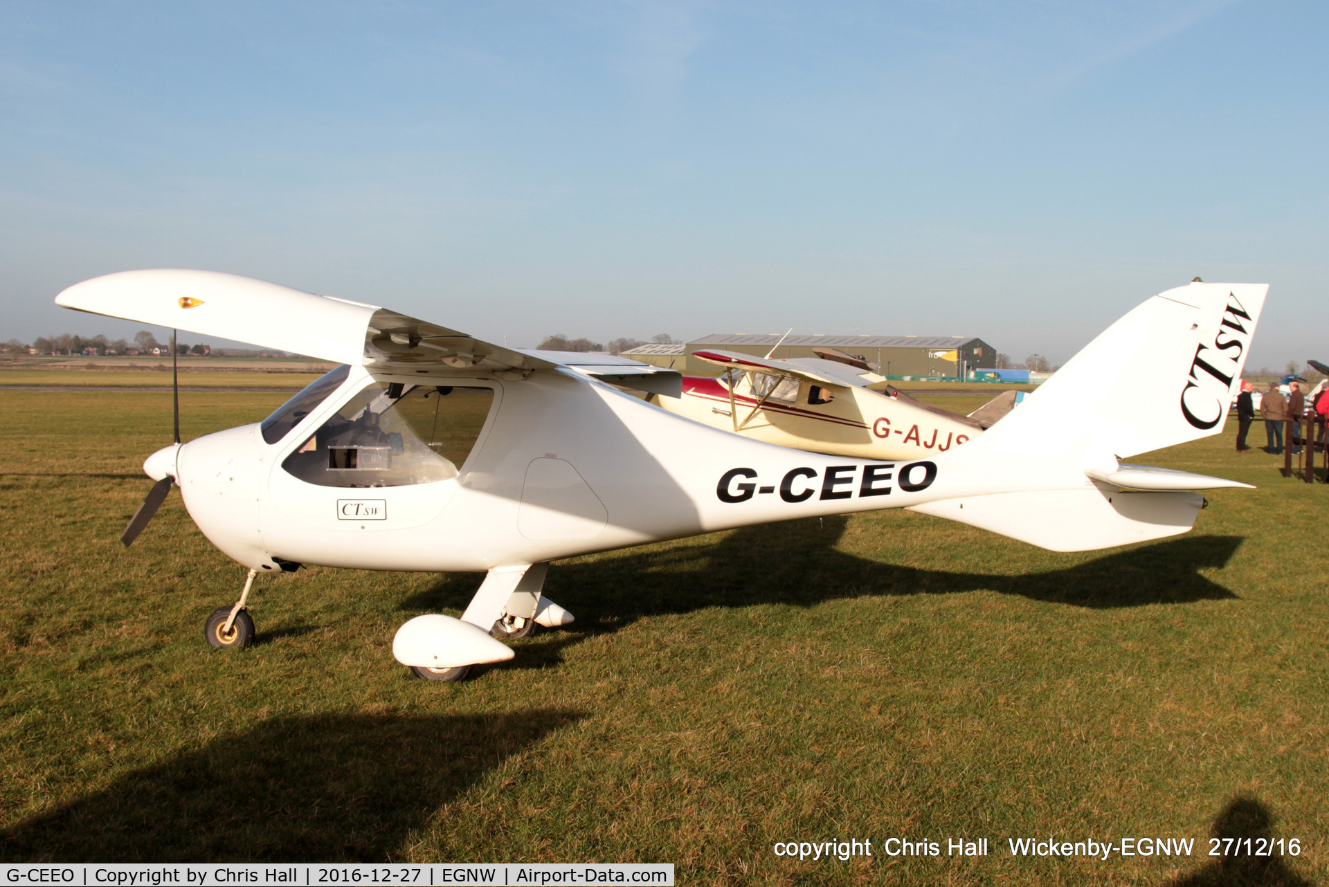 G-CEEO, 2006 Flight Design CTSW C/N 8225, at the Wickenby 