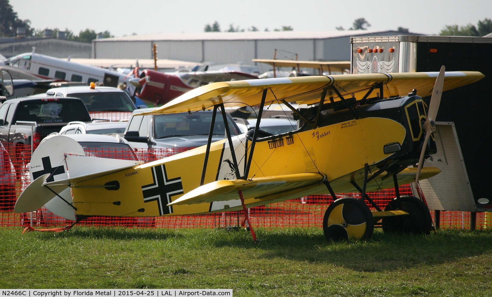 N2466C, 2012 Fokker D-VII Replica C/N 111022, Fokker D-VII