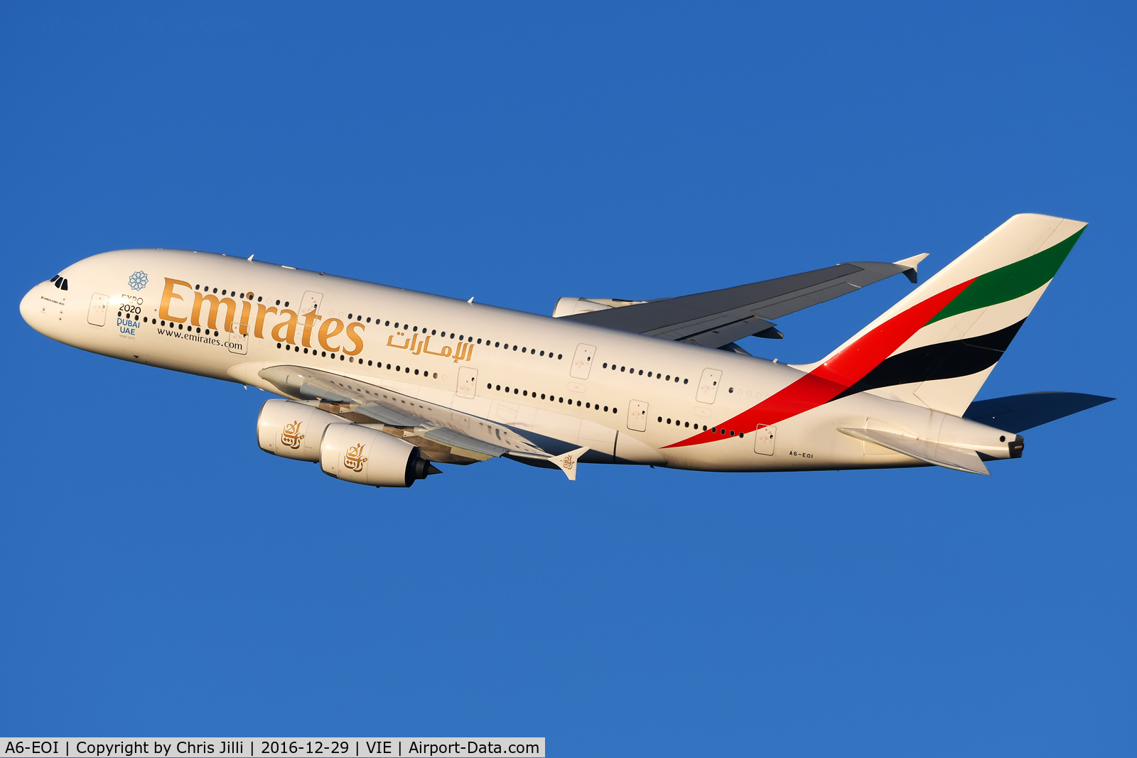 A6-EOI, 2014 Airbus A380-861 C/N 178, Emirates
