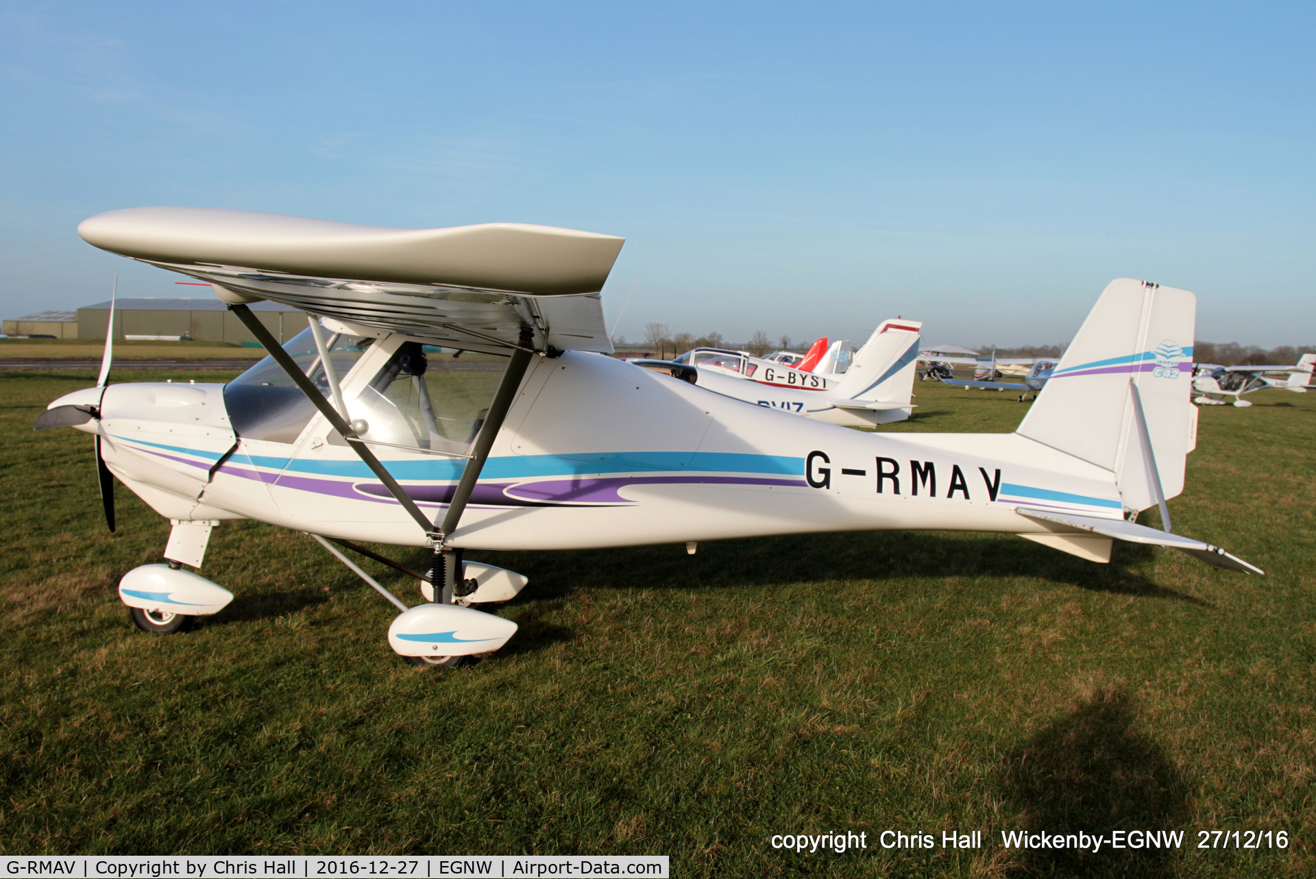 G-RMAV, 2015 Comco Ikarus C42 C/N 1502-7358, at the Wickenby 