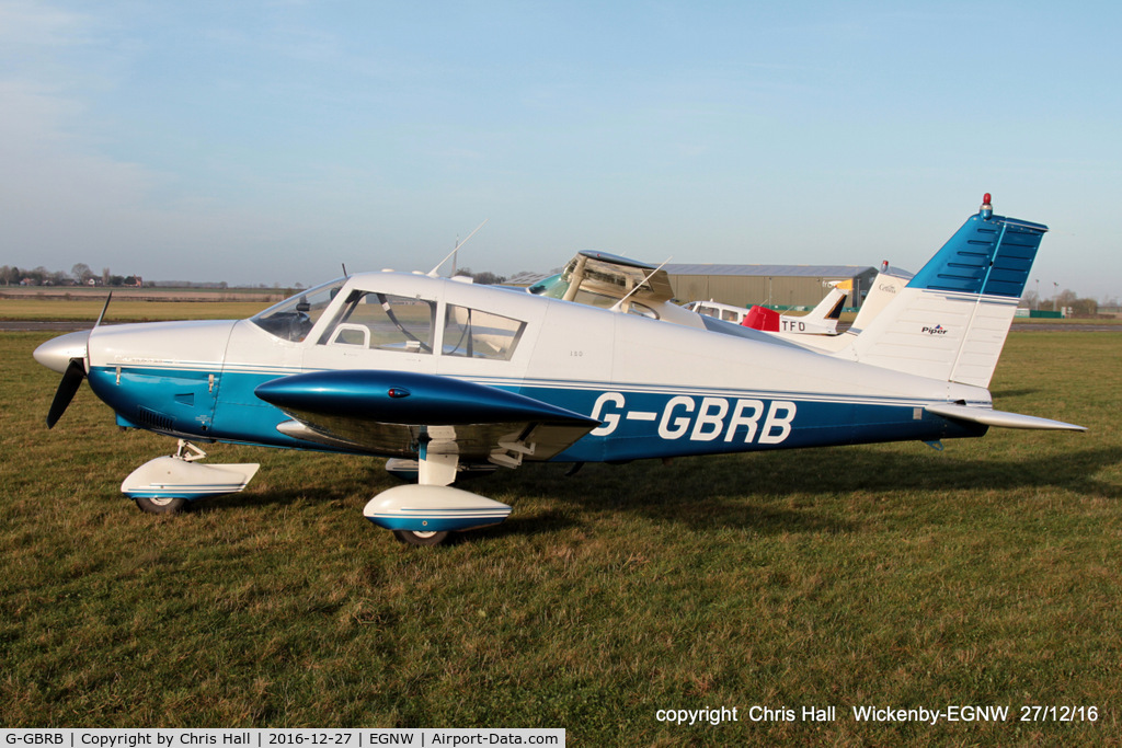 G-GBRB, 1965 Piper PA-28-180 Cherokee C/N 28-2583, at the Wickenby 