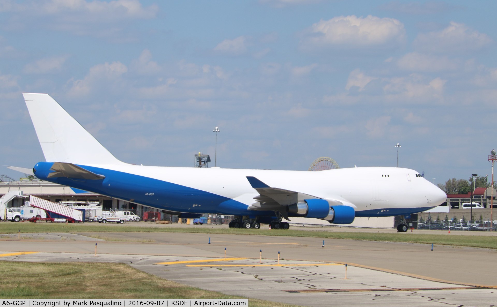A6-GGP, 1995 Boeing 747-412F/SCD C/N 28032, Boeing 747-400F