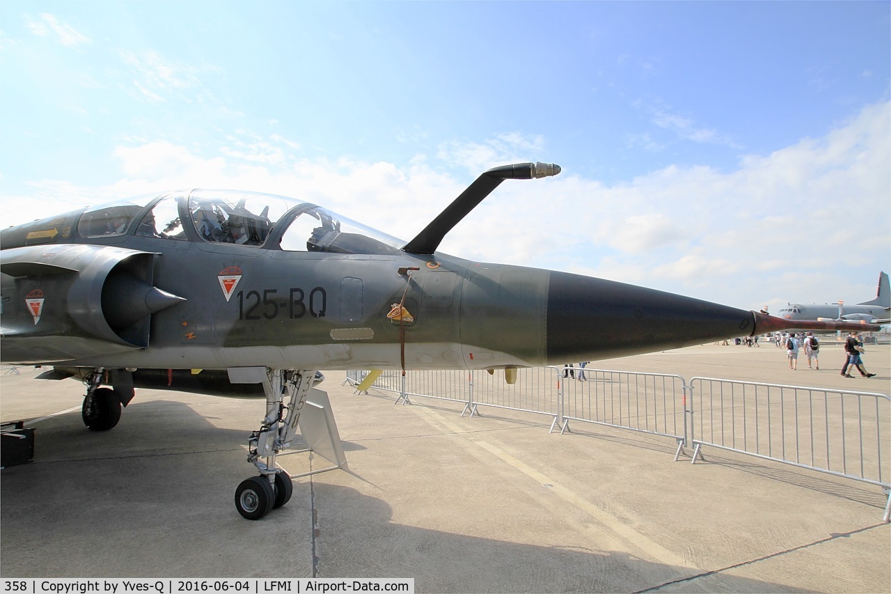 358, Dassault Mirage 2000N C/N 332, Dassault Mirage 2000N, Static display, Istres-Le Tubé Air Base 125 (LFMI-QIE) open day 2016