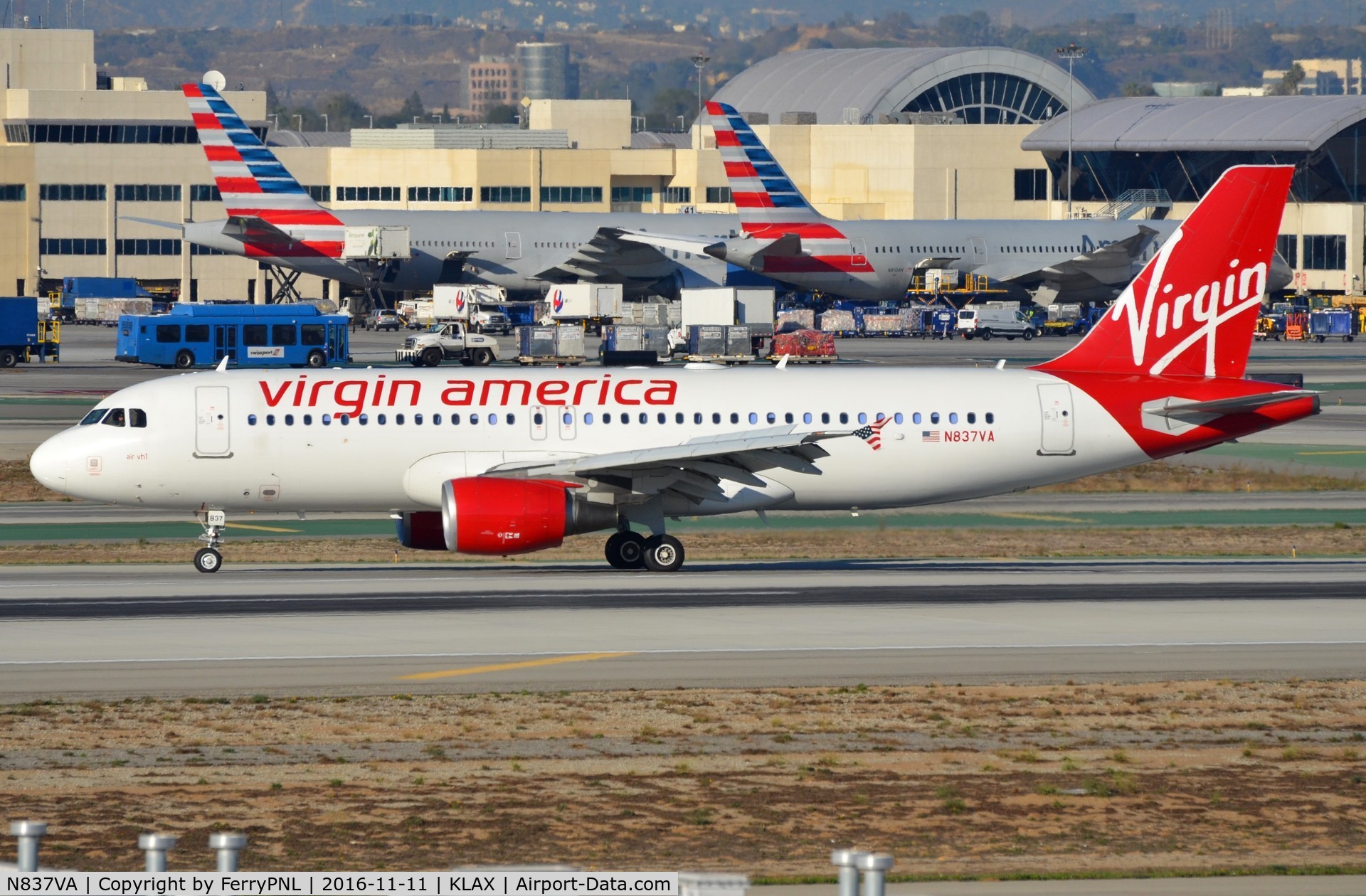 N837VA, 2010 Airbus A320-214 C/N 4558, Virgin America A320 arrived.
