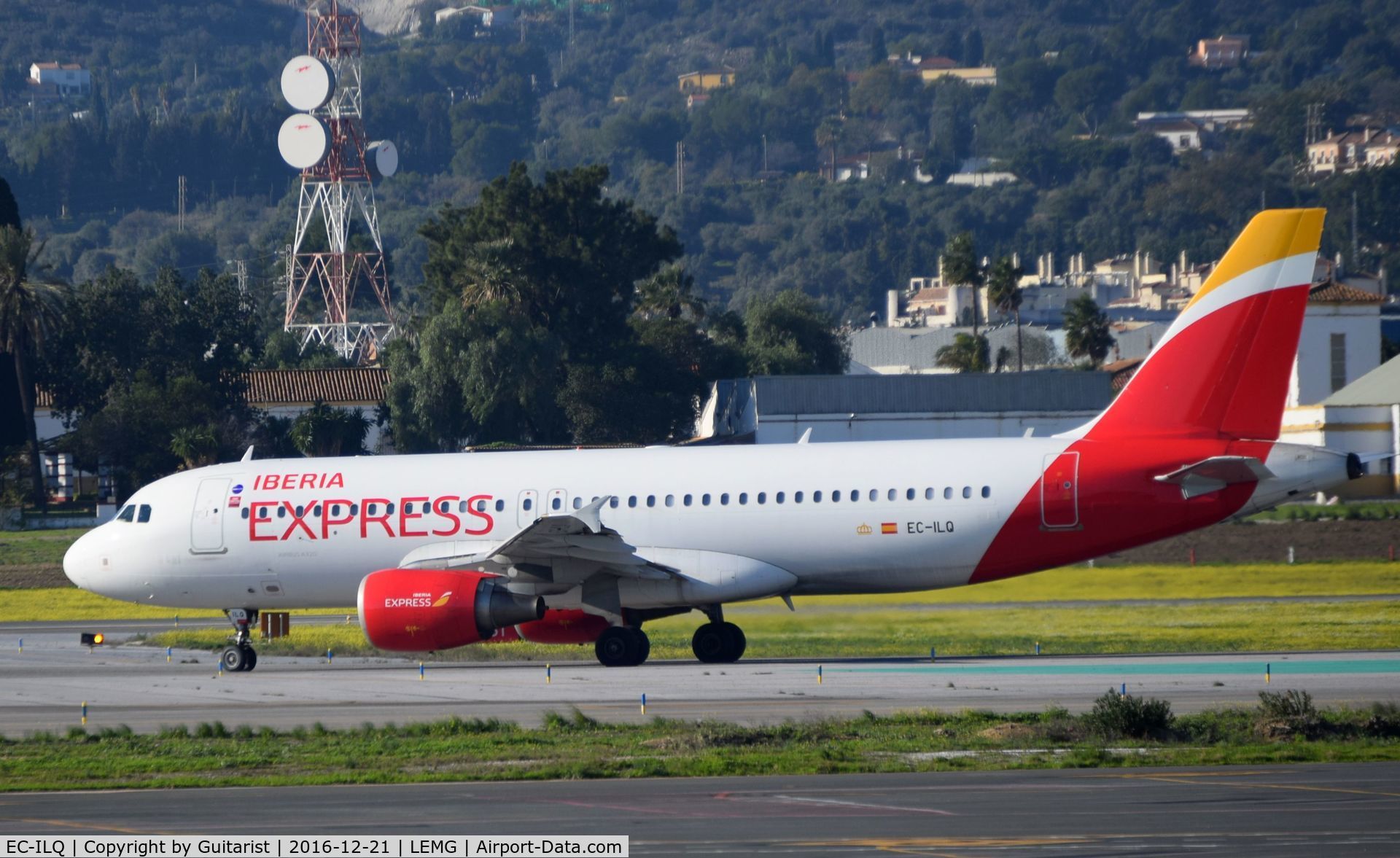 EC-ILQ, 2002 Airbus A320-214 C/N 1736, At Malaga