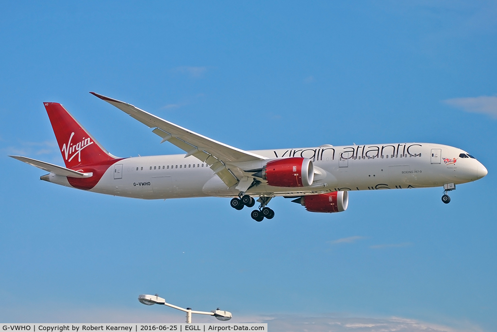 G-VWHO, 2015 Boeing 787-9 Dreamliner Dreamliner C/N 37971, Arriving 27R