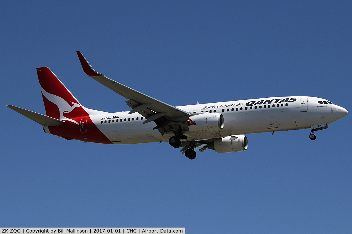 ZK-ZQG, 2011 Boeing 737-838 C/N 34190, QF135 from BNE