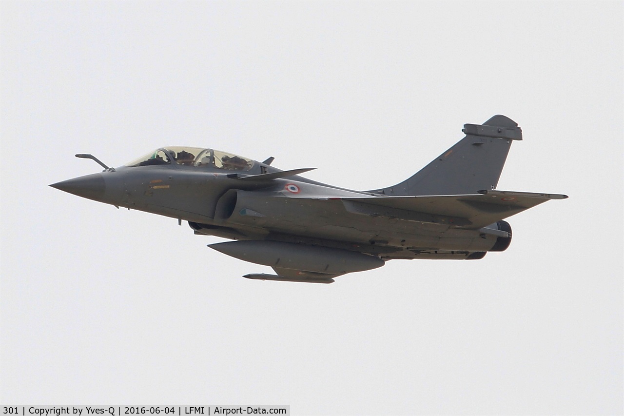 301, Dassault Rafale B C/N 301, Dassault Rafale B, On display, Istres-Le Tubé Air Base 125 (LFMI-QIE) open day 2016