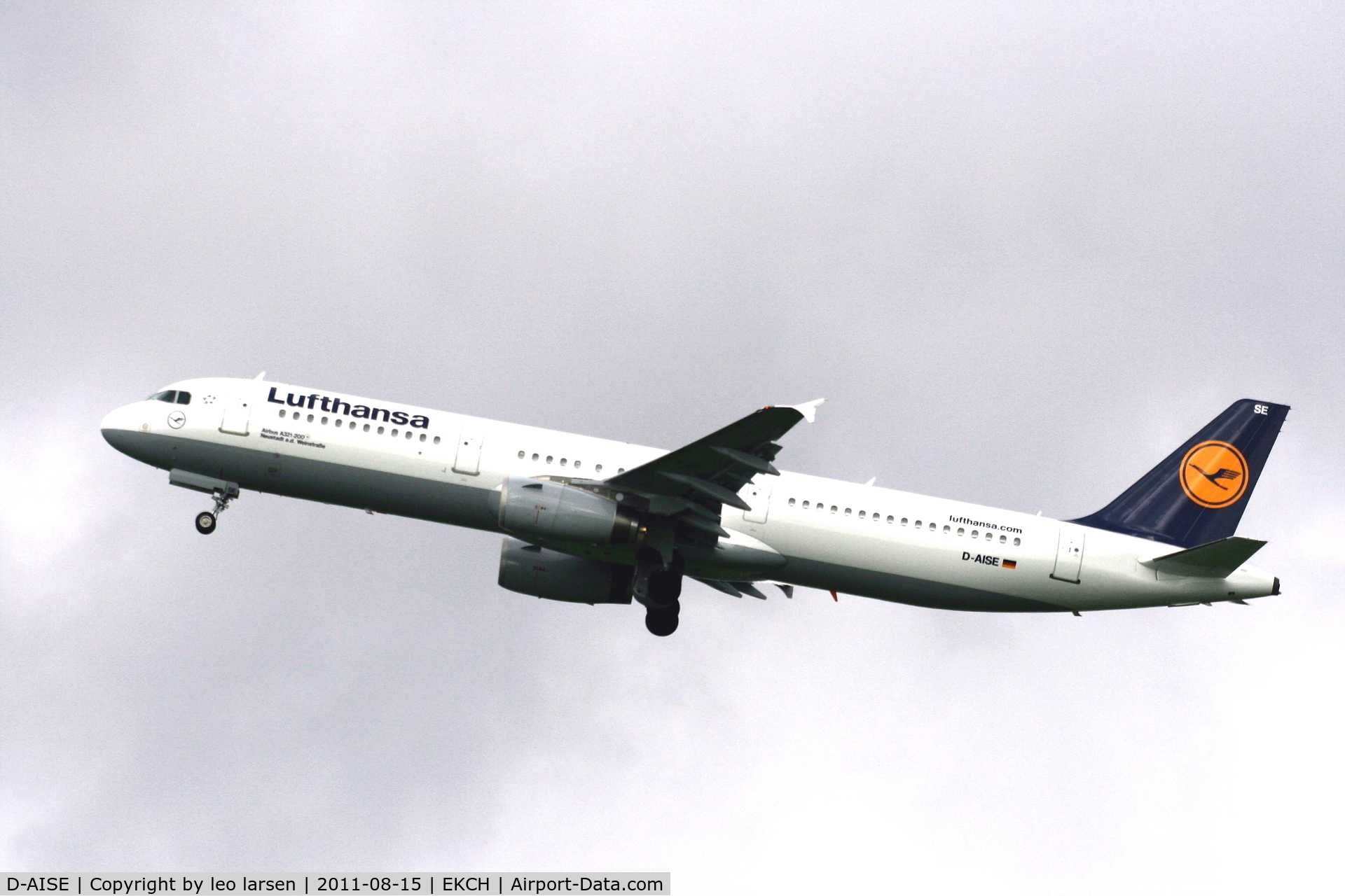 D-AISE, 2000 Airbus A321-231 C/N 1214, Copenhagen 15.8.11