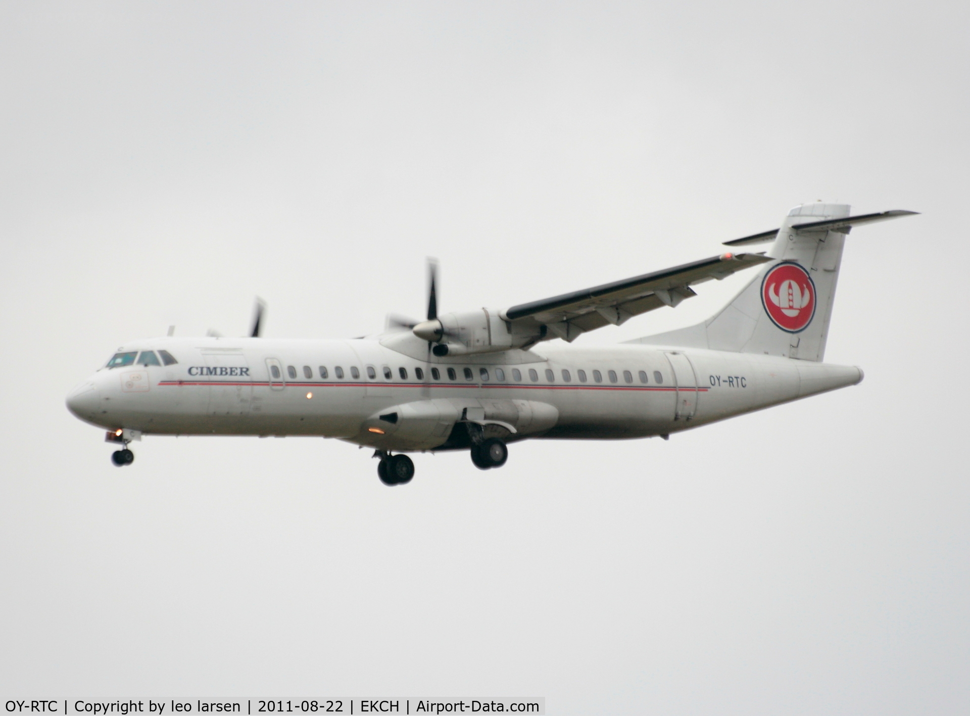 OY-RTC, 1997 ATR 72-202 C/N 508, Copenhagen 22.8.11