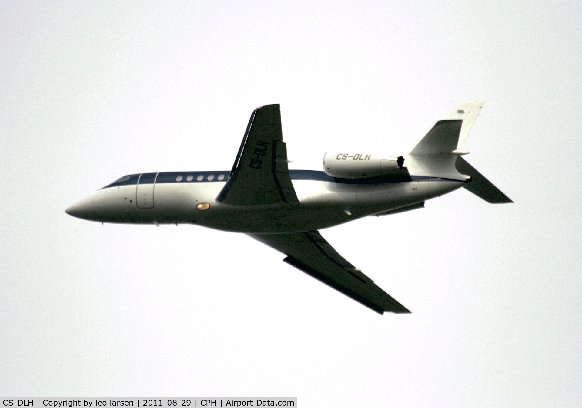 CS-DLH, 2007 Dassault Falcon 2000EX C/N 149, Copenhagen 29.8.11