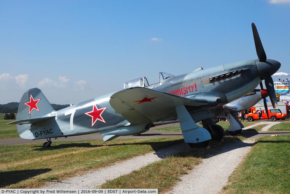 D-FYAC, 1946 Yakovlev Yak-3UA C/N 470109, 
