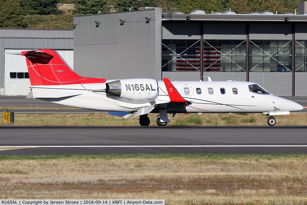 N165AL, 1997 Learjet Inc 31A C/N 137, kbfi