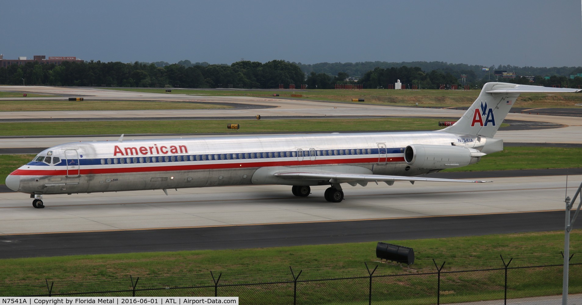 N7541A, 1990 McDonnell Douglas MD-82 (DC-9-82) C/N 49995, American