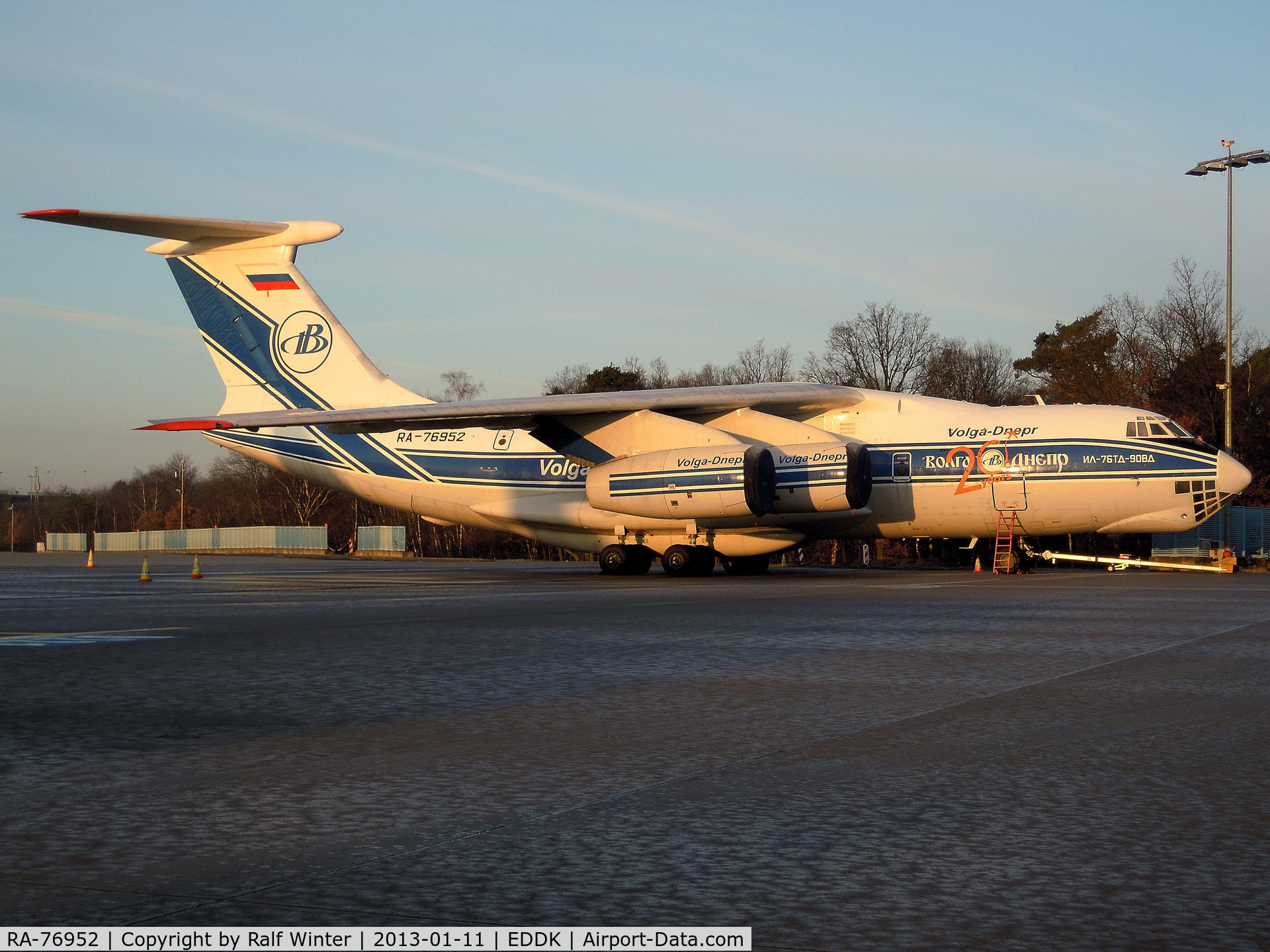 RA-76952, 2010 Ilyushin Il-76TD-90VD C/N 2093422743, Ilyushin Il-76TD-90VD - Volga-Dnepr Airlines - RA-76952 - 11.01.2013 - CGN