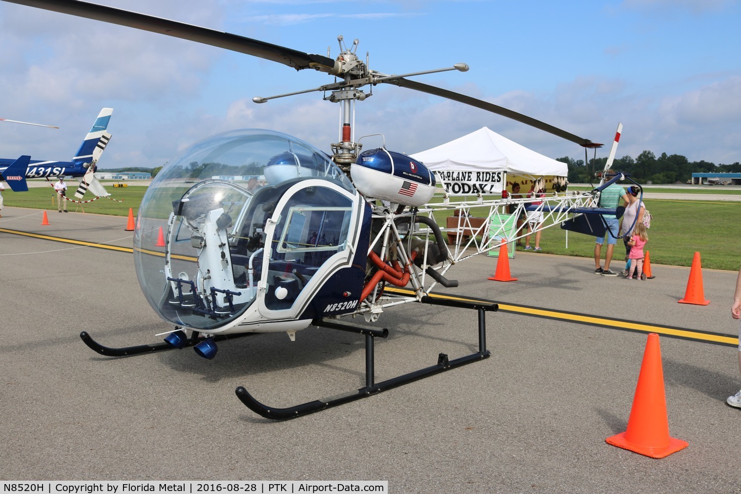 N8520H, 1980 Bell 47G-2 C/N OLYMPIC-01, Bell 47G