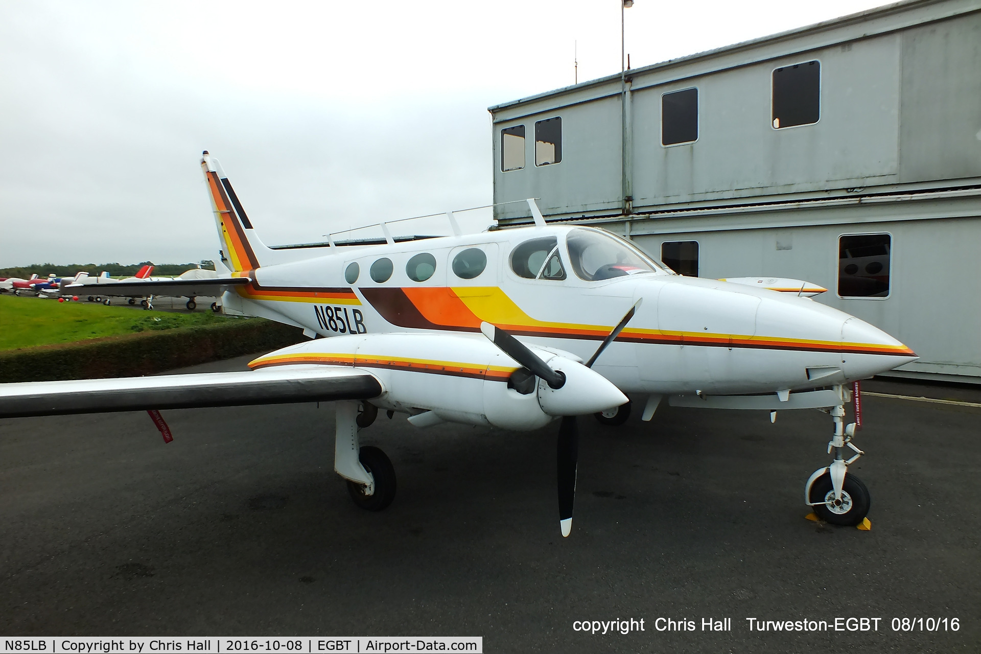 N85LB, 1978 Cessna 340A C/N 340A0486, at Turweston