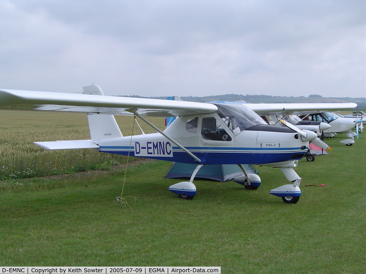 D-EMNC, Tecnam P-92 Echo C/N 004, Flying legends visitor