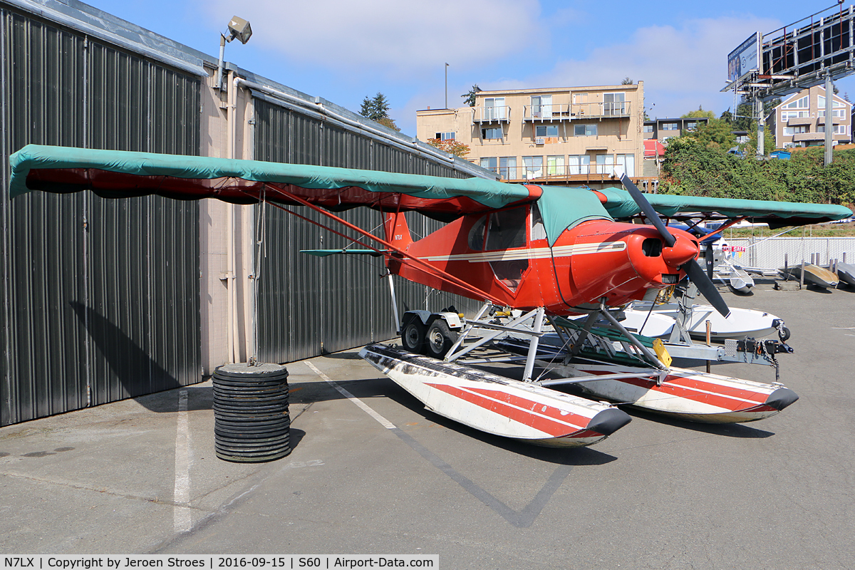 N7LX, 1947 Piper PA-12 Super Cruiser C/N 12-2687, Kenmore Air Harbour