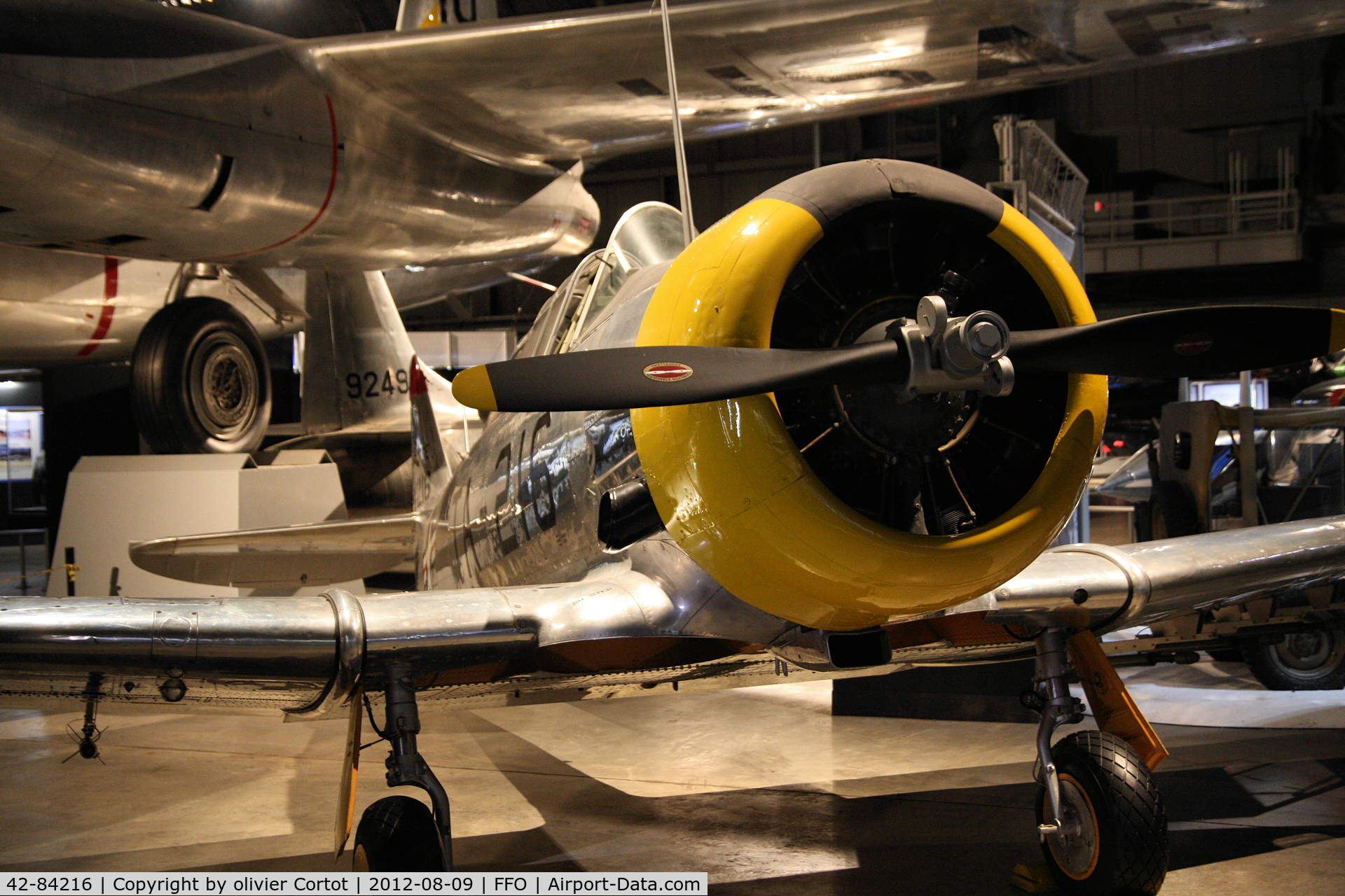 42-84216, 1942 North American AT-6D Texan C/N 88-15997, USAF museum, OH