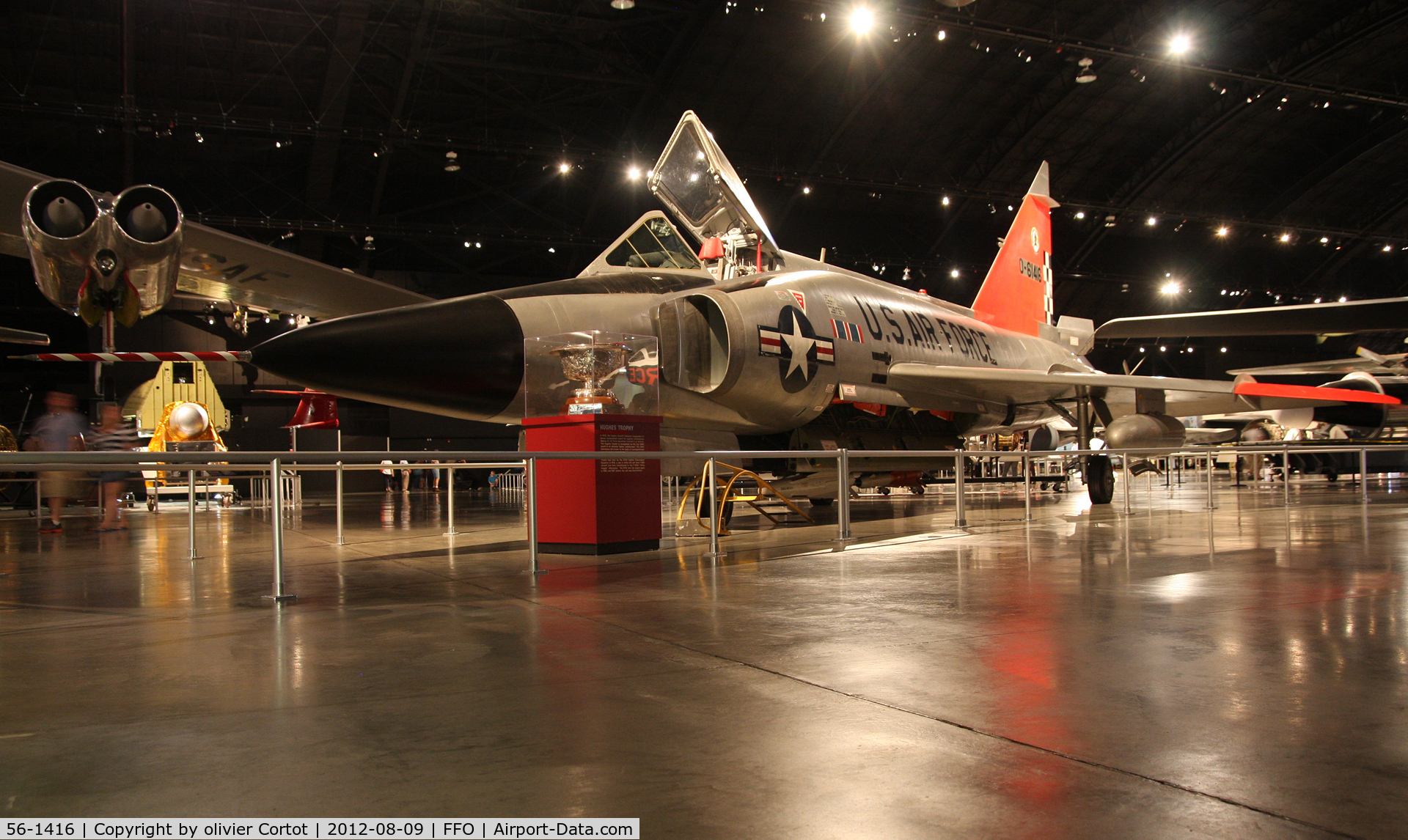 56-1416, 1956 Convair F-102A Delta Dagger C/N 8-10-363, USAF museum