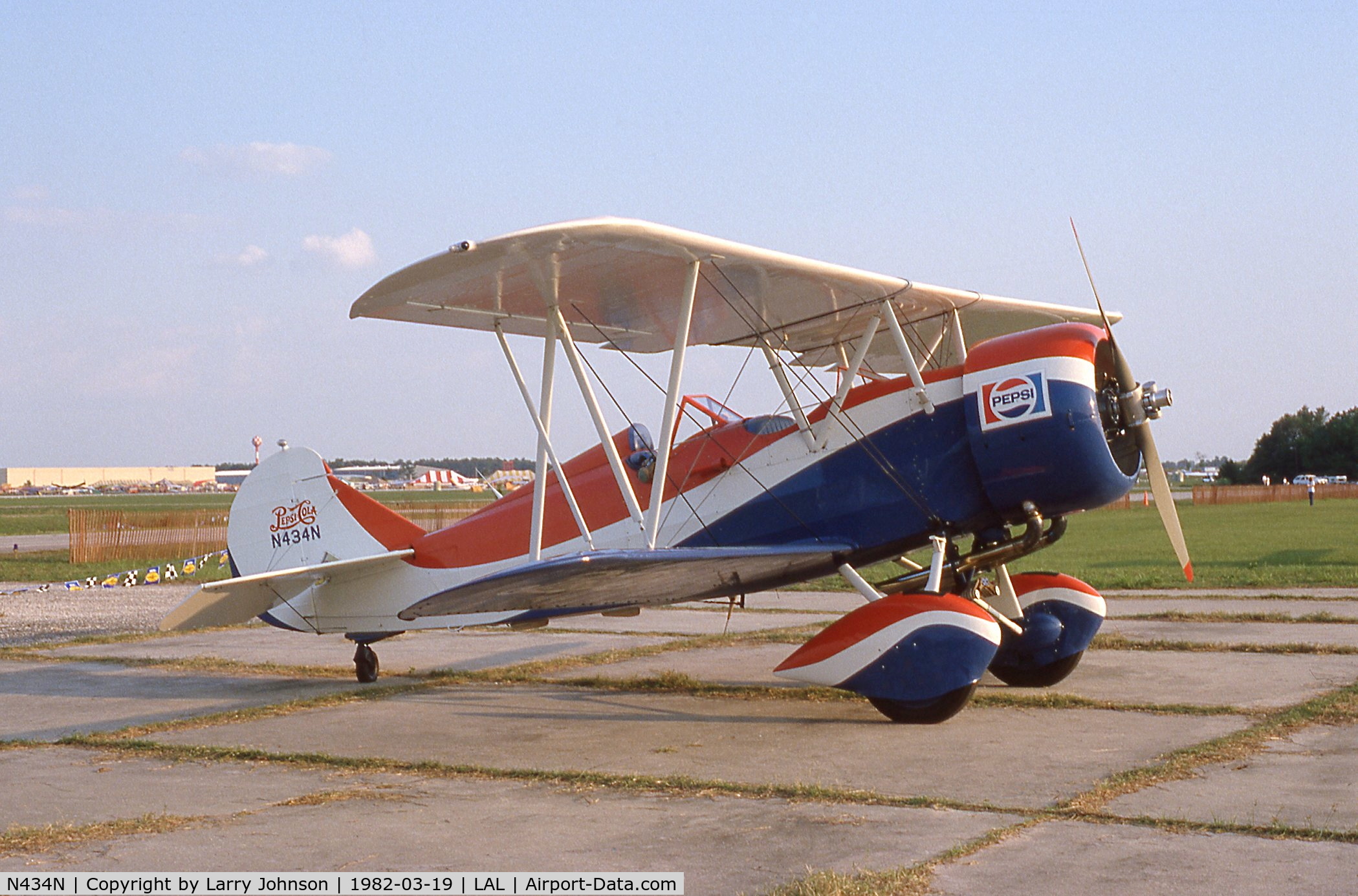 N434N, 1929 Travel Air D-4-D C/N 1340, The Pepsi Skywriter.