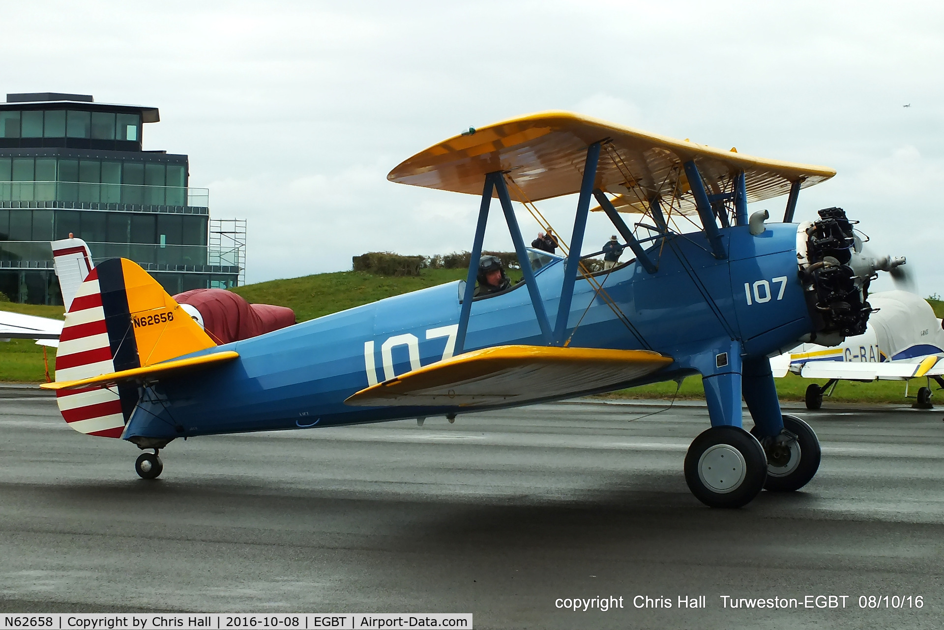 N62658, 1942 Boeing A75N1(PT17) C/N 75-4270, at Turweston