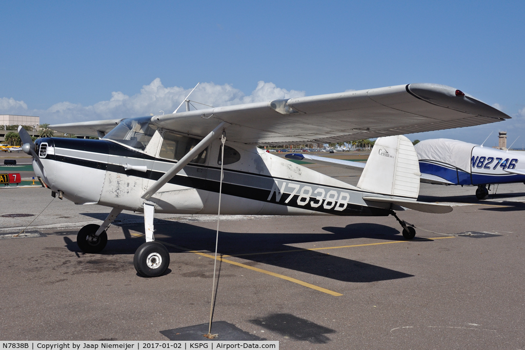 N7838B, Cessna 140A C/N 15694, plane