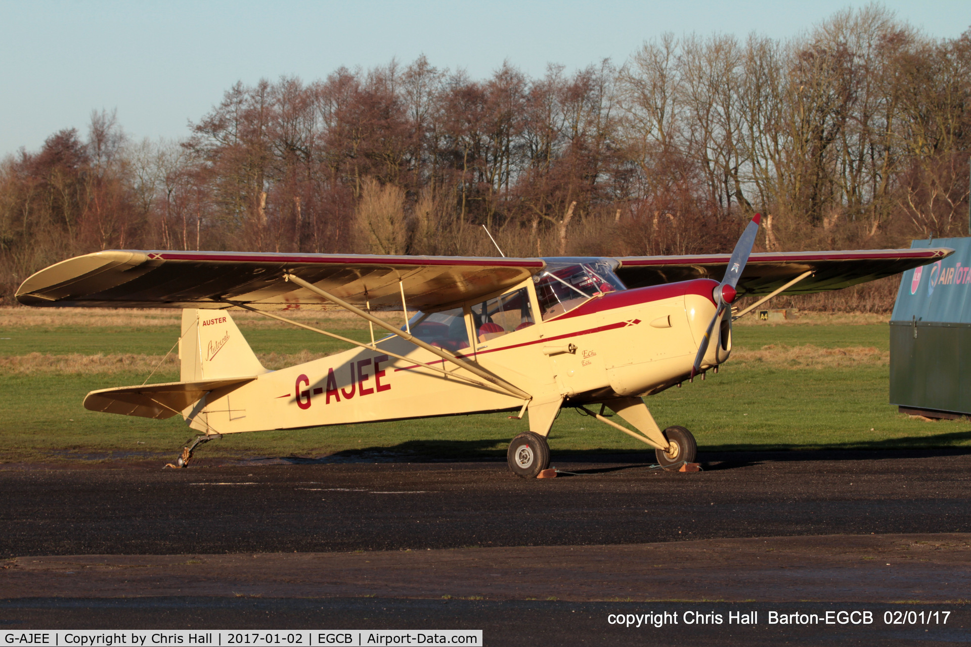 G-AJEE, 1946 Auster J-1 Autocrat C/N 2309, at Barton