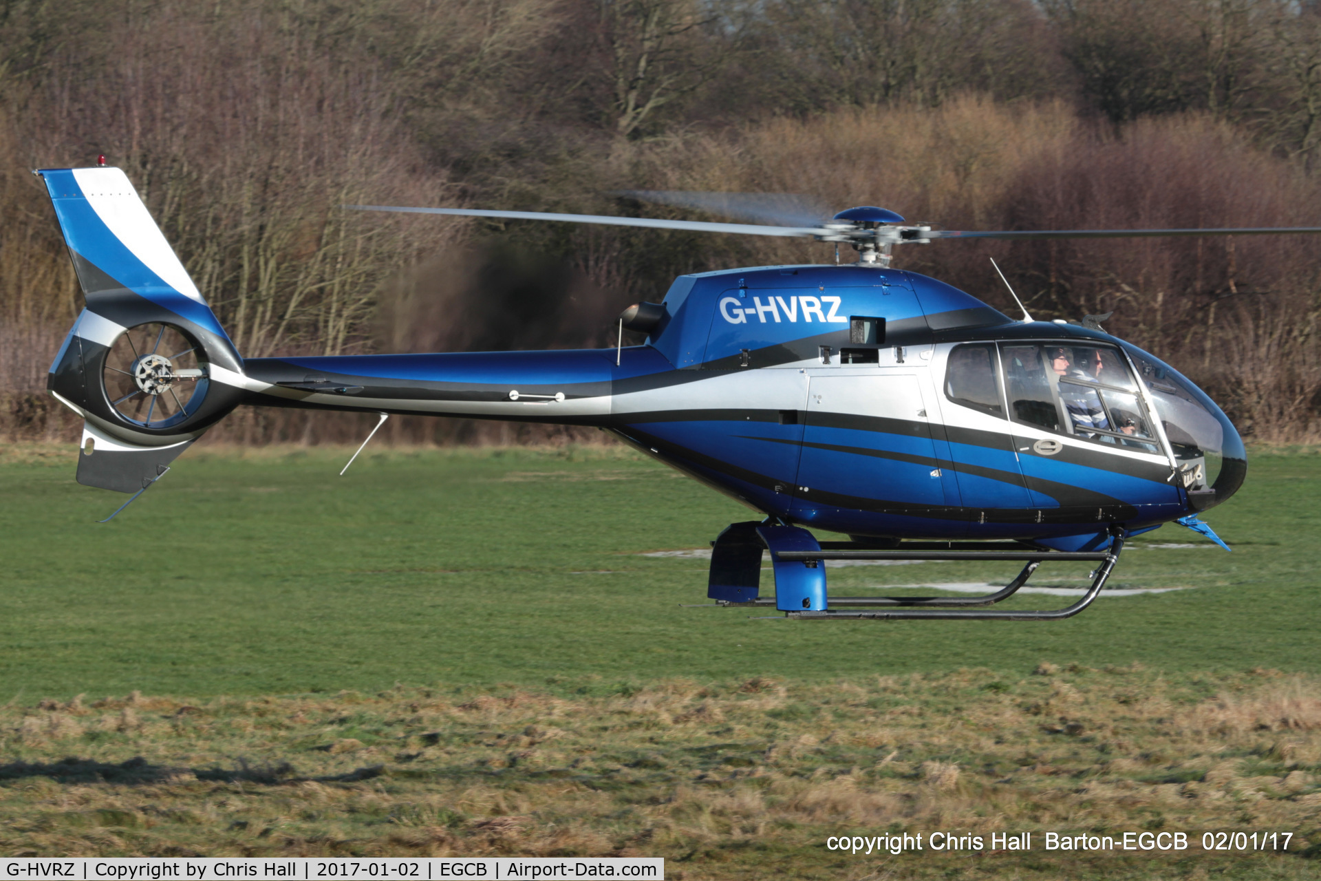G-HVRZ, 2003 Eurocopter EC-120B Colibri C/N 1338, at Barton