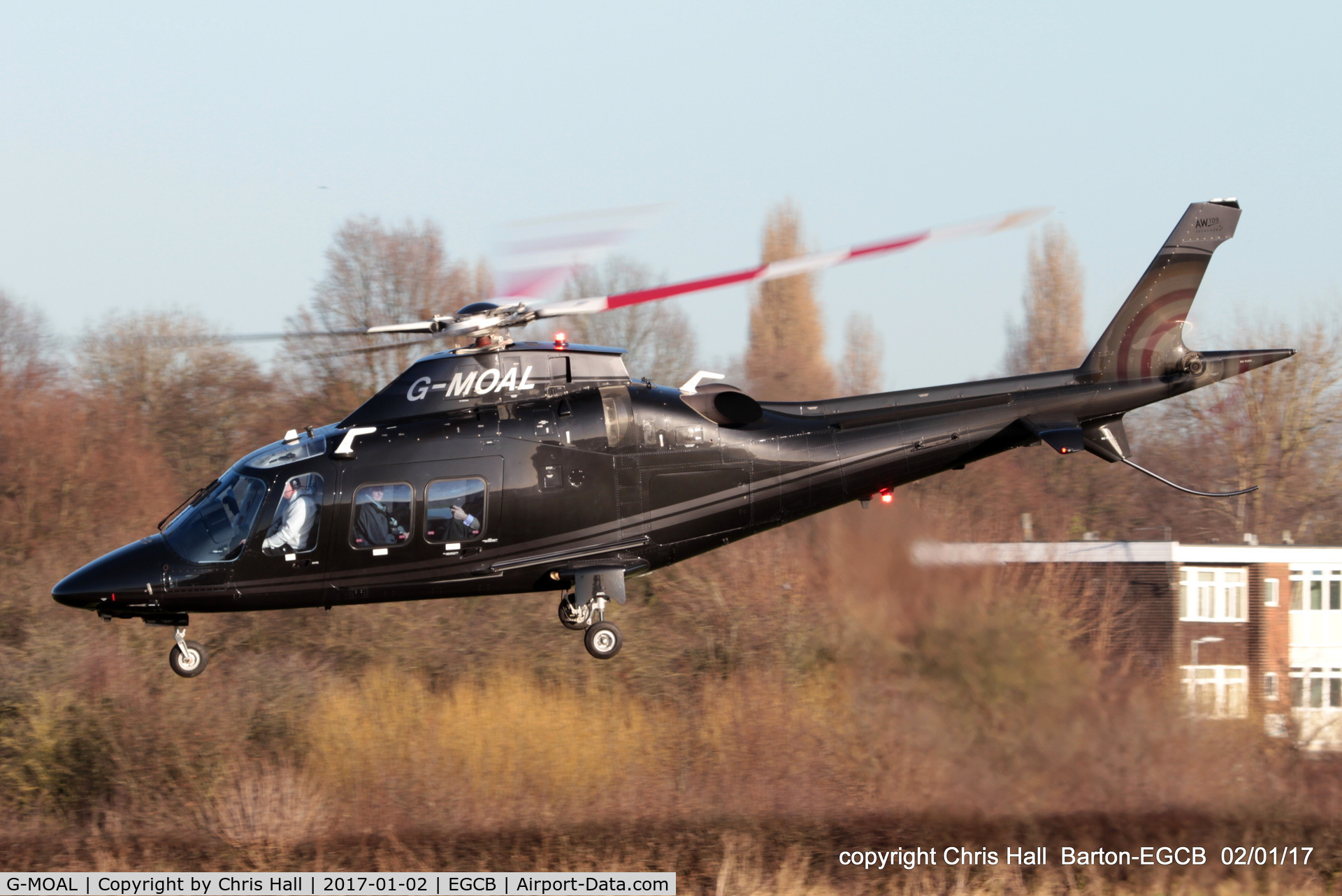G-MOAL, 2015 AgustaWestland AW-109SP Grand New C/N 22348, at Barton