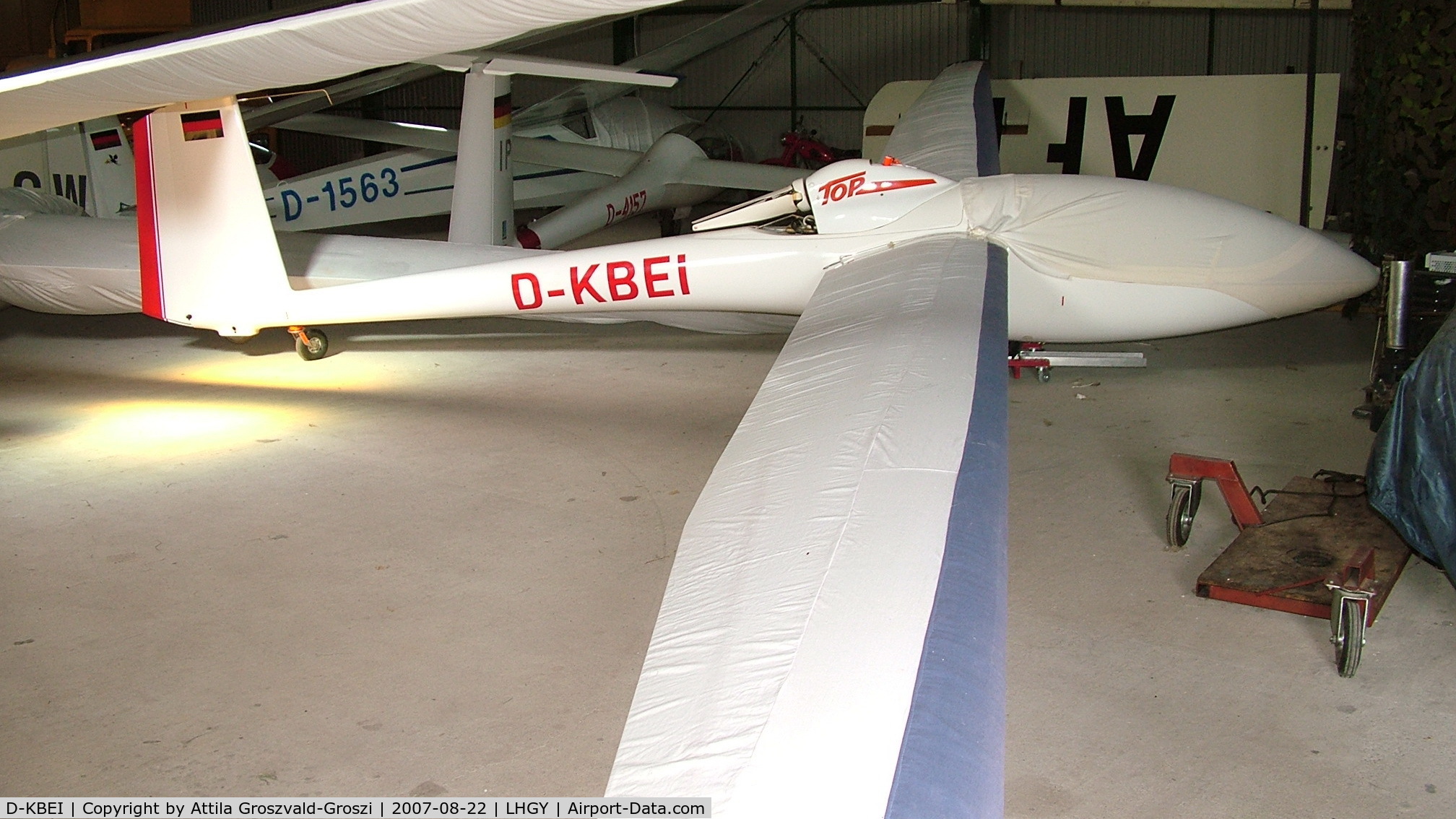 D-KBEI, Valentin Kiwi-Top C/N 3008, Atkár-Gyöngyöshalász Airfield, Hungary
