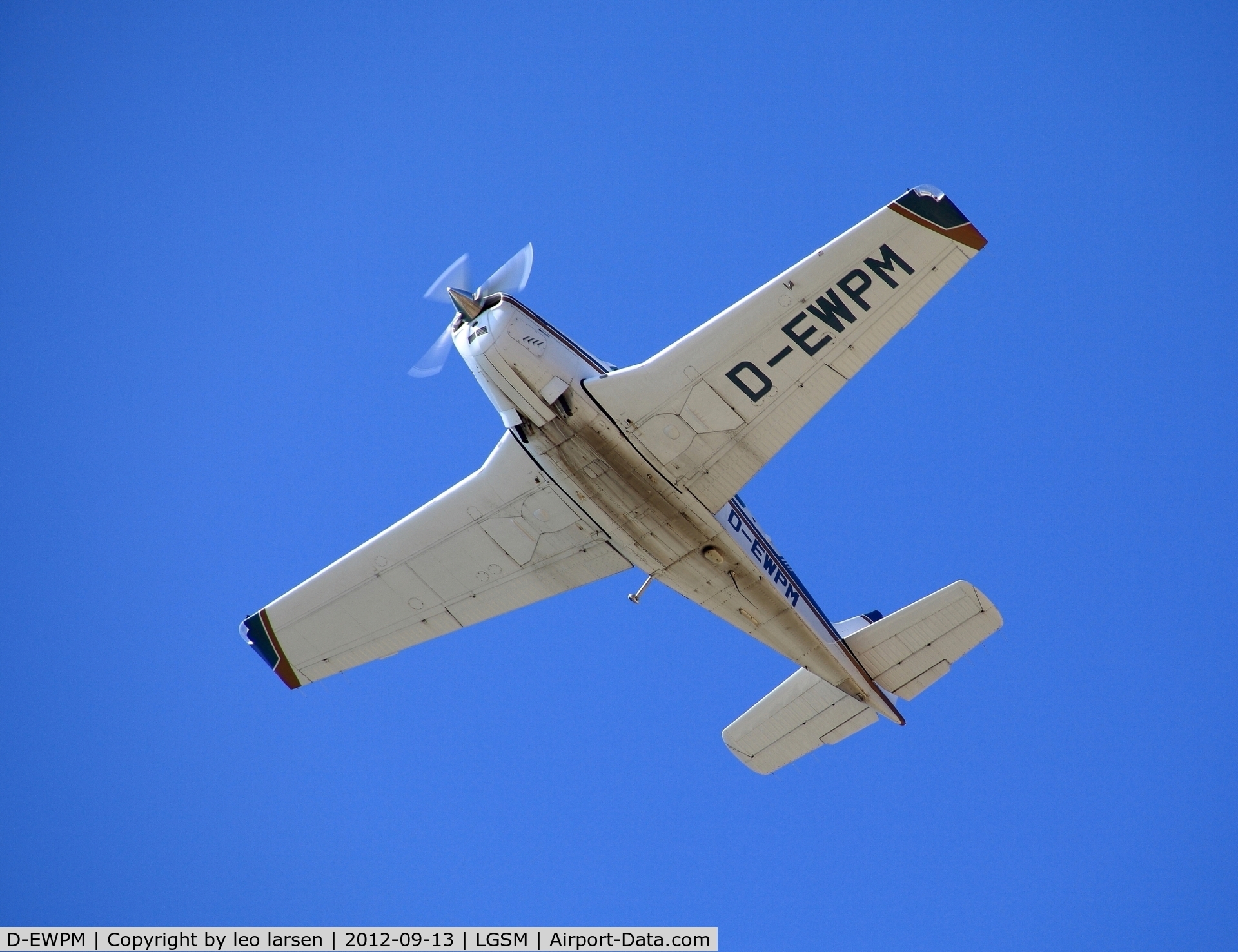 D-EWPM, Beech F33A Bonanza C/N CE1774, Samos 13.9.2012