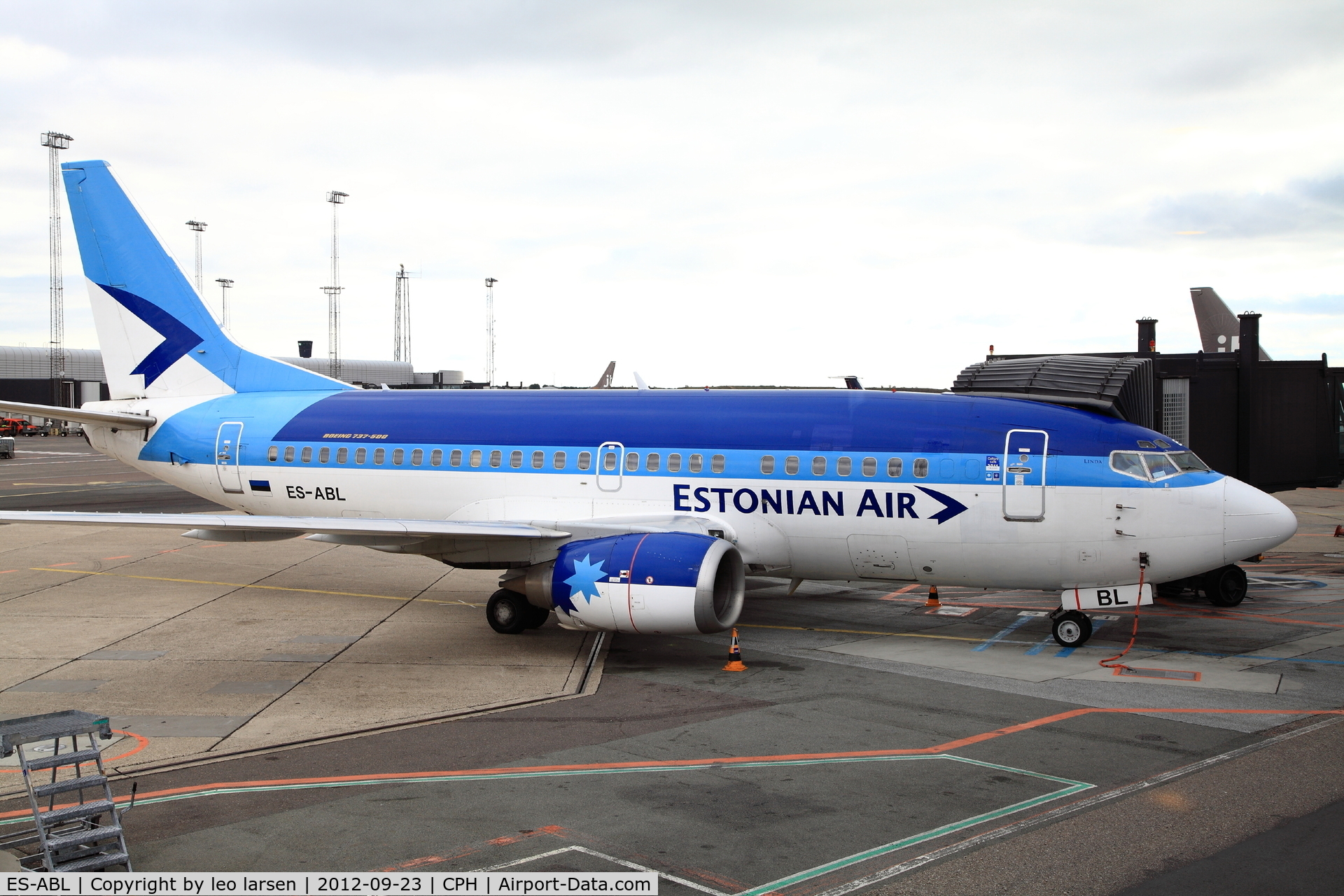 ES-ABL, 1998 Boeing 737-5L9 C/N 28997, Copenhagen 23.9.2012