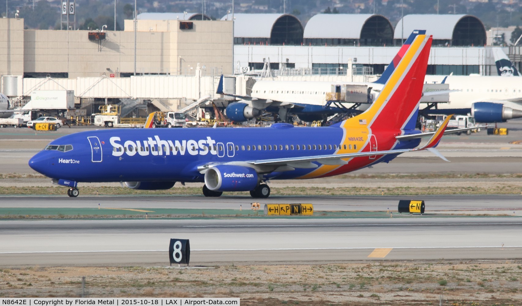 N8642E, 2014 Boeing 737-8H4 C/N 42525, Southwest