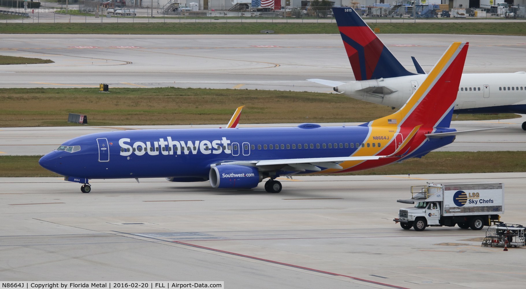N8664J, 2015 Boeing 737-8H4 C/N 36649, Southwest