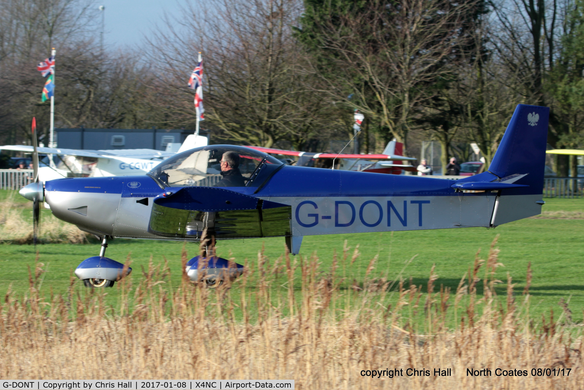G-DONT, 2004 Zenair CH-601XL C/N PFA 162B-14172, at the Brass Monkey fly in, North Coates
