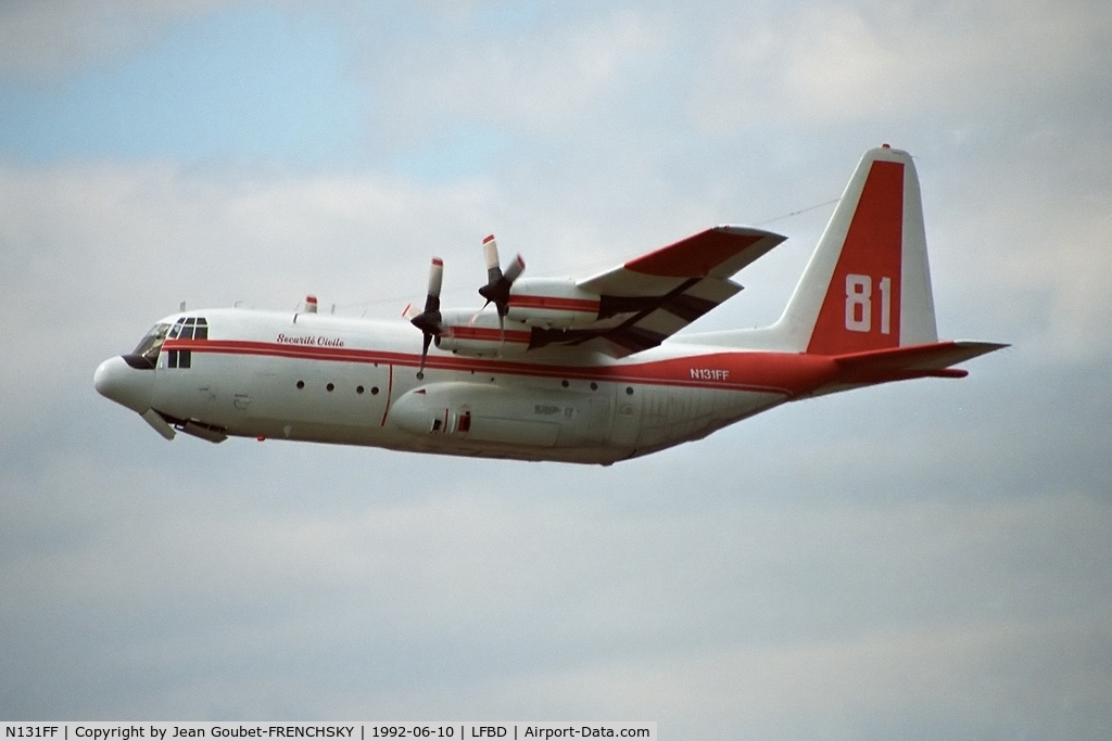 N131FF, 1957 Lockheed C-130A Hercules C/N 182-3138, Aero Firefighting Services 