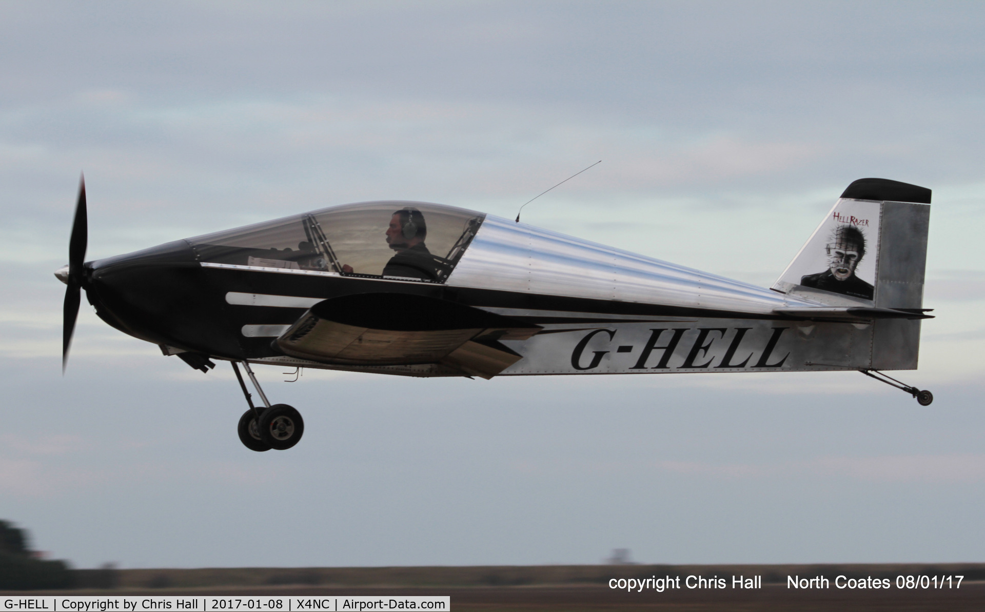 G-HELL, 2015 Sonex 3300 C/N LAA 337-15182, at the Brass Monkey fly in, North Coates