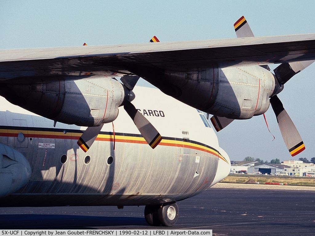 5X-UCF, 1975 Lockheed L-100-30 Hercules (L-382G) C/N 382-4610, Uganda Air Cargo