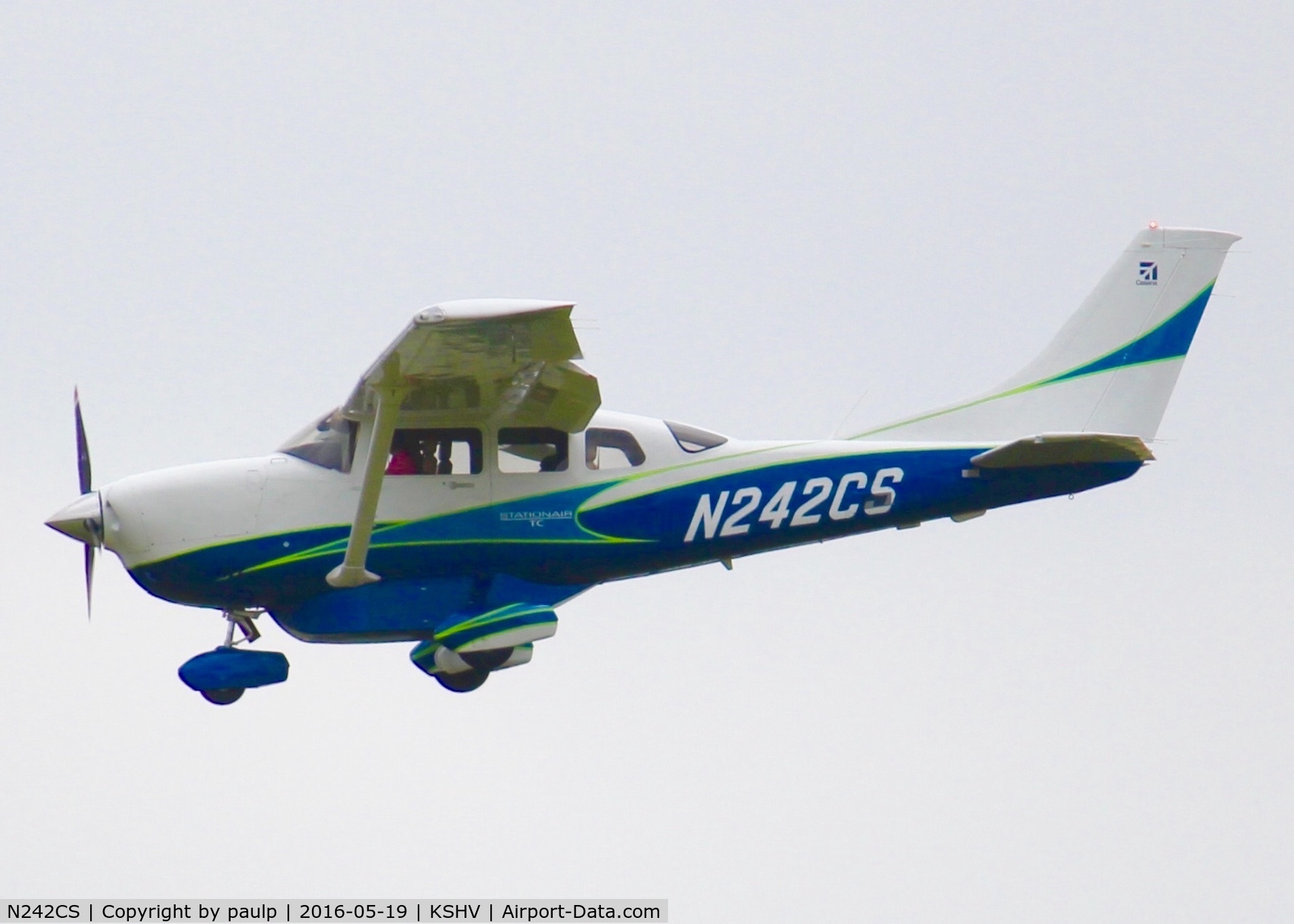 N242CS, 2014 Cessna T206H Turbo Stationair C/N T20609120, At Shreveport Regional.