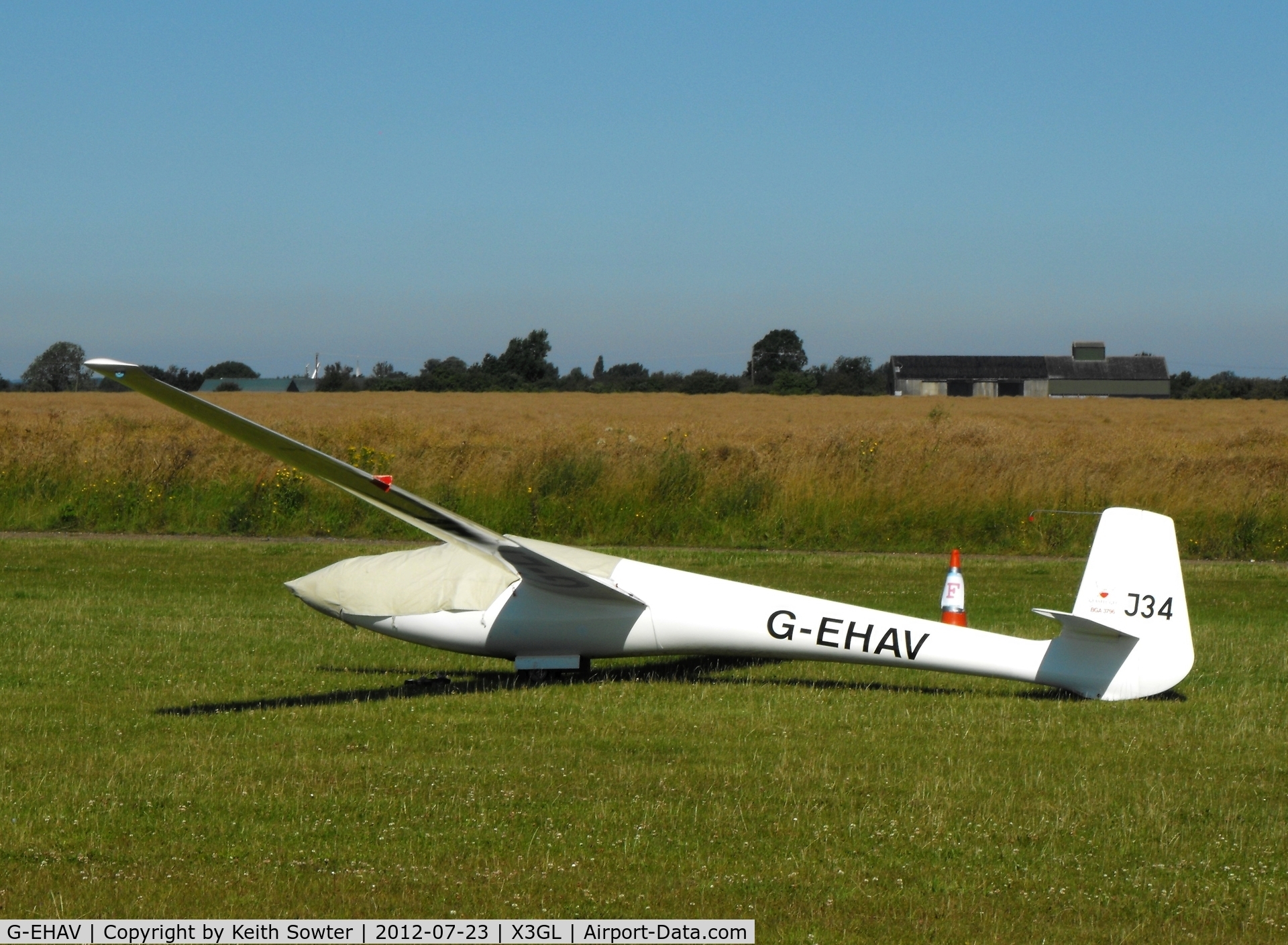G-EHAV, Glasflugel H-201B Standard Libelle C/N 328, Competition competitor
