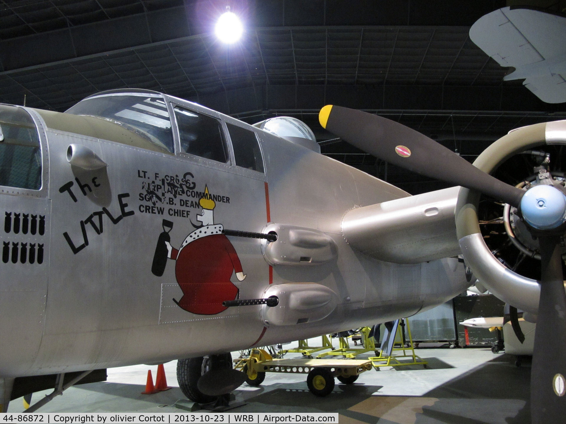 44-86872, 1944 North American B-25J Mitchell Mitchell C/N 108-47626, Warner robins air museum