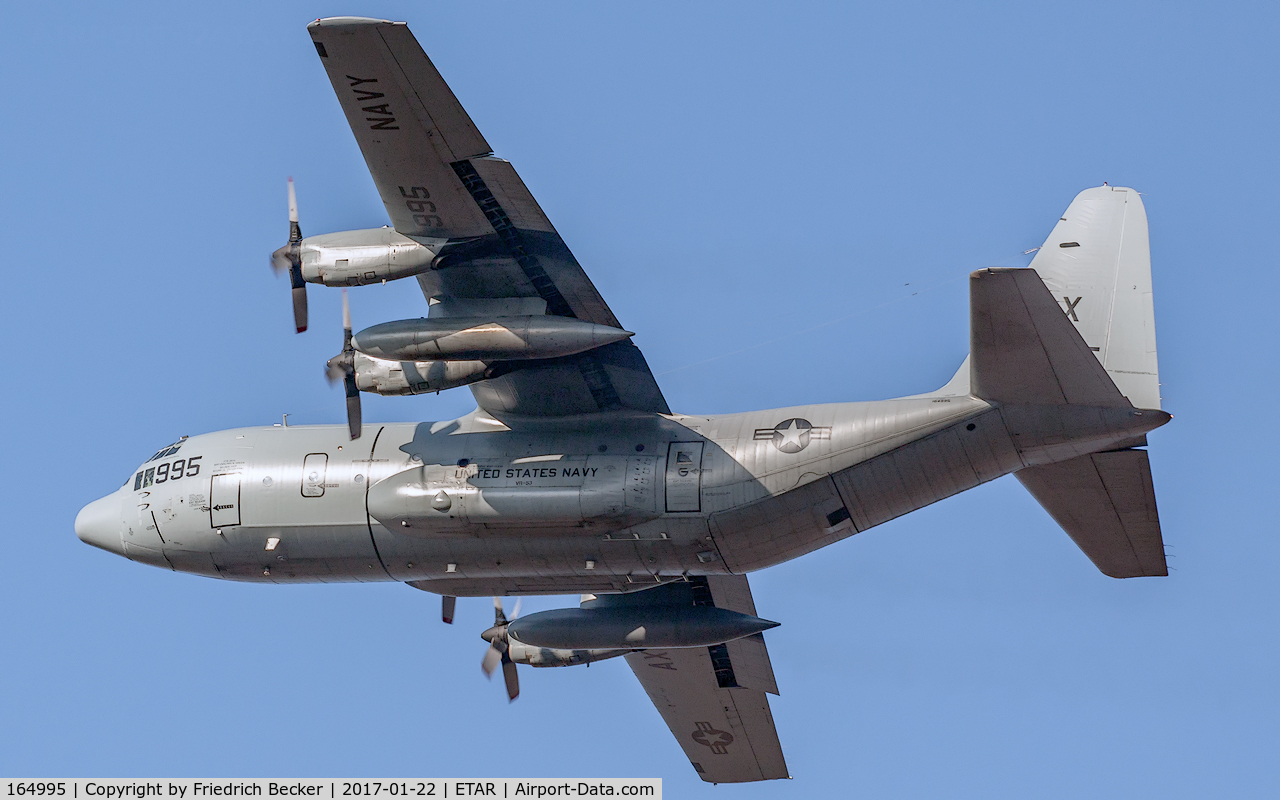 164995, Lockheed C-130T Hercules C/N 382-5300, departure via RW26