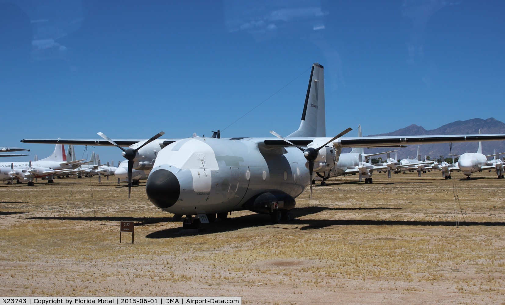 N23743, Alenia C-27A Spartan C/N 90-0171, C-27A Spartan